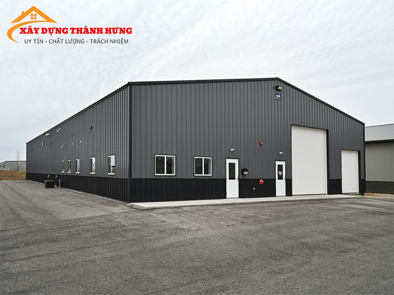 Thiết Kế Nhà Xưởng Mẫu 08