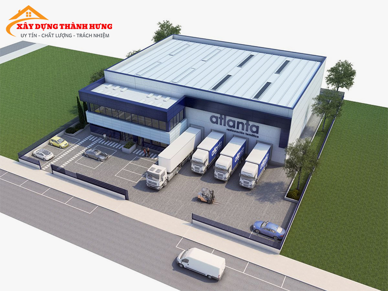 Thiết Kế Nhà Xưởng Mẫu 10