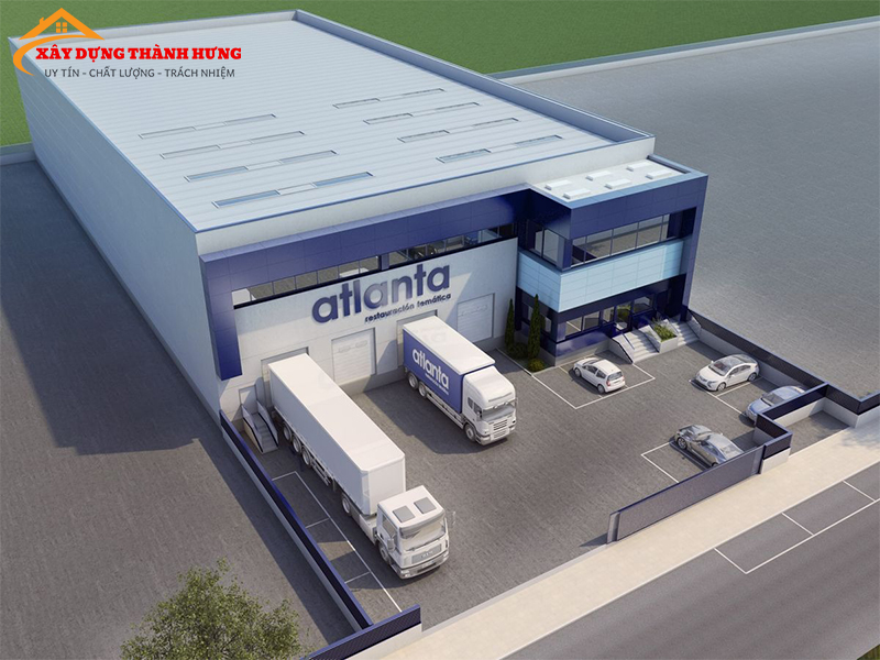 Thiết Kế Nhà Xưởng Mẫu 11