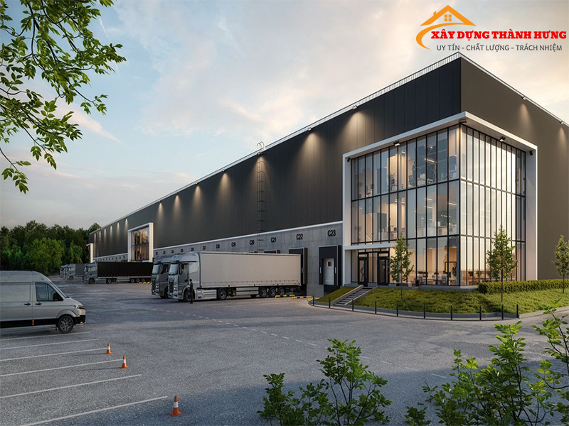 Thiết Kế Nhà Xưởng Mẫu 12