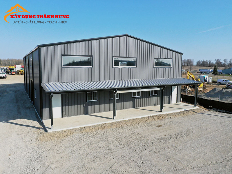 Thiết Kế Nhà Xưởng Mẫu 14